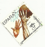 Stamps Spain -  DEPORTES. Xº CAMPEONATO DEL MUNDO DE BALONCESTO. EDIFIL 2851