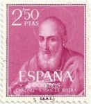 Sellos de Europa - Espa�a -  CANONIZACIÓN DEL BEATO JUAN DE RIBERA. VALOR FACIAL 2.50 Pts. EDIFIL 1293