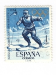 Stamps Spain -  Edifil 1619. Juegos olímpicos de Innsbruck