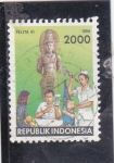 Stamps Indonesia -  ,