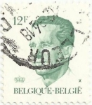 Stamps Belgium -  (327) SERIE REY BALDUINO TIPO VELGHE. VALOR FACIAL 12 BEF. YVERT BE 2122