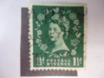 Stamps United Kingdom -  Elizabeth II.