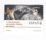 Stamps Spain -  V Centenario de Santa Teresa de Jesús ( intercambio)