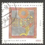 Stamps Germany -  1813 - 900 anivº del nacimiento de San Hildegarde Von Bingen 