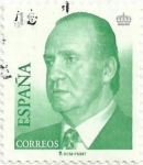 Stamps : Europe : Spain :  SERIE BÁSICA JUAN CARLOS I. IVa SERIE. VALOR FACIAL 1€. EDIFIL 3863