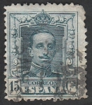 Stamps Spain -  315 -  Alfonso XIII