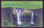 Stamps ONU -  AUSTRALIA -Trópicos húmedos de Queensland