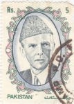 Stamps Pakistan -  Mohammed Ali Jinnah