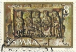 Sellos de Europa - Espa�a -  NAVIDAD 1973. LA ADORACIÓN DE LOS REYES.BUTRERA, BURGOS. EDIFIL 2163