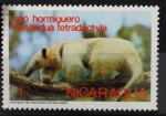 Sellos de America - Nicaragua -  Oso hormiguero