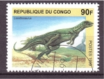 Stamps Republic of the Congo -  serie- Dinosaurios