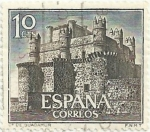 Stamps : Europe : Spain :  CASTILLOS DE ESPAÑA. CASTILLO DE GUADAMUR, EN TOLEDO. EDIFIL 1738