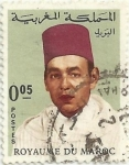 Stamps Morocco -  SERIE BÁSICA HASSAN II. VALOR FACIAL 0.05 Dírham. YVERT MA 536