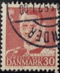 Stamps Denmark -  Rey Frederick IX