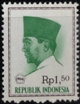 Sellos de Asia - Indonesia -  Presidente Sukarno