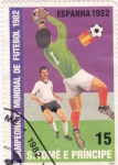 Stamps So Tom and Prncipe -  mundial-España-82