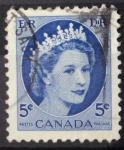 Sellos de America - Canad� -  Isabel II