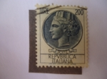 Stamps Italy -  Antigua Moneda Siracusana.