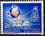 Stamps South Africa -  Fundición de oro