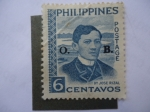 Sellos del Mundo : Asia : Philippines : Dr. José Rizal (ó José Protacio Rizal Mercado y Alonso Realonda) 1861-1960