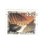 Stamps New Zealand -  Glaciar Fox