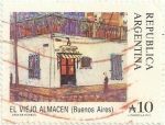 Stamps Argentina -  OBRAS DE J. CANELLA, NOMBRE MODIFICADO. EL VIEJO ALMACÉN. YVERT AR 1646