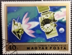 Stamps Hungary -  Nave espacial dirección Marte