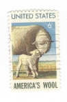 Stamps United States -  Lana Americana