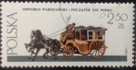 Stamps Poland -  Coche de pasajeros