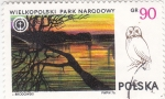 Sellos de Europa - Polonia -  paisaje parque Narodowy