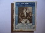 Stamps Peru -  Centenario del Primer Sello Postal Peruano 1857-1957 - José Davila Condemarín 1797-1882- 