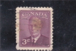 Sellos de America - Canad -  George VI