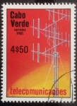 Sellos de Africa - Cabo Verde -  Telecomunicaciones