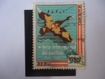 Stamps Peru -  Feria Internacional del Pacífico - Lima 1959.