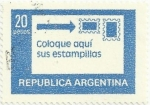 Sellos del Mundo : America : Argentina : ESLÓGANES POSTALES. UBICACIÓN CORRECTA DE LOS SELLOS. YVERT AR 1144