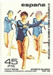 Stamps Spain -  XII CAMPEONATO MUNDIAL DE GIMNASIA RÍTMICA. EJERCICIO DE ARO. EDIFIL 2812