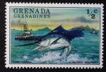 Sellos de America - Granada -  Pesca deportiva