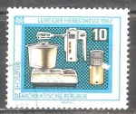 Stamps Germany -  Feria de Otoño.Leipzig 1967,DDR.