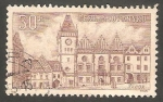 Stamps Czechoslovakia -  825 - Ayuntamiento de Tabor