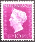 Stamps Netherlands -  Reina Wilhelmina