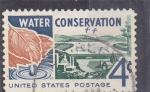 Stamps United States -  conservación del agua