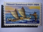 Stamps United States -  Hawaaii  - Hawaii Statehood 1959-1984.