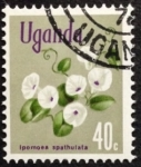 Stamps Uganda -  Flora nativa