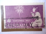 Stamps Australia -  Christmas 1957