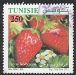 Stamps Tunisia -  Fresas