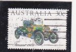 Stamps : Oceania : Australia :  coche de epoca- Farrant 1906
