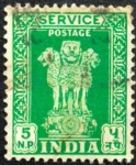 Stamps India -  Pilar de Asoka