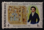 Stamps Maldives -  Beethoven 