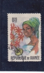 Stamps Guinea -  mujer indígena