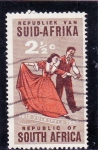 Stamps South Africa -  baile de salon